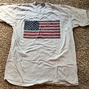 Vintage 80/90s American flag shirt